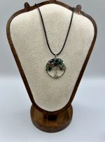 Collana Albero della Vita con Agata Muschiata – Crescita e Connessione con la Natura 🌿 - immagine 2