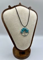 Collana Albero della Vita con pietra Turchese – Protezione e Saggezza 💙 - immagine 2