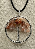Collana Albero della Vita con Pietra del Sole – Energia e Gioia di Vivere ☀️
