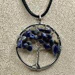 Collana Albero della Vita con Sodalite – Saggezza e Armonia Interiore 💙