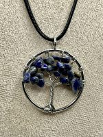 Collana Albero della Vita con Sodalite – Saggezza e Armonia Interiore 💙