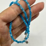 Collana con Pietre di Apatite Sfaccettate – Energia e Chiarezza Interiore