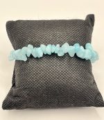 Bracciale Elastico con Pietre Naturali di Larimar – Pace e Serenità Interiore - immagine 2