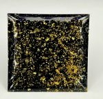🌌 Piramide dell’Universo – Onice Nero e Sfera di Ametista per Protezione e Armonia Cosmica ✨ - immagine 2