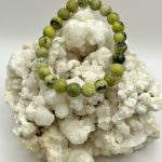 Bracciale in Crisoprasio Limone – Serenità, Fiducia e Armonia del Cuore