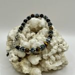 Bracciale in Occhio di Tigre ed Ematite – Forza, Protezione e Determinazione