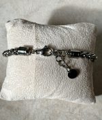 🐅 Bracciale in Acciaio con Occhio di Tigre – Forza e Determinazione - immagine 2