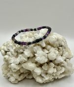 💜 Bracciale Elastico con Ametista e Matite – Armonia e Saggezza - immagine 3