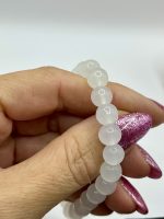 Bracciale Elastico in Quarzo Ialino 8 mm – Purezza, Energia e Chiarezza Mentale
🤍