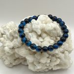 Bracciale Elastico in Occhio di Gatto 8 mm – Intuizione, Protezione e Luce Interiore🐱