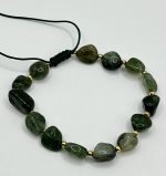 Bracciale Macramè con Agata Muschiata – Armonia, Natura e Unicità💚 - immagine 3