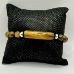 Bracciale Uomo in Occhio di Tigre – Forza, Protezione e Determinazione
🐅