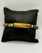 Bracciale Uomo in Occhio di Tigre – Forza, Protezione e Determinazione
🐅