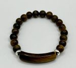 Bracciale Uomo in Occhio di Tigre – Forza, Protezione e Determinazione
🐅 - immagine 3
