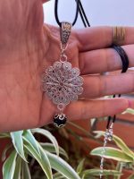 Collana Artigianale Sarda con Ossidiana – Tradizione e Protezione - immagine 4