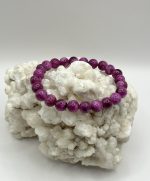 Bracciale con Agata Fucsia – Energia, Vitalità e Forza Interiore