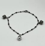 Bracciale Su Coccu in Acciaio con Ossidiana – Protezione e Tradizione Sarda - immagine 4