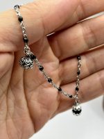 Bracciale Su Coccu in Acciaio con Ossidiana – Protezione e Tradizione Sarda - immagine 6