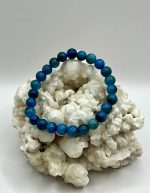 Bracciale con Apatite Naturale da 8 mm – Energia, Ispirazione e Chiarezza Interiore - immagine 2
