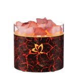 🌈 Diffusore di Oli con Pietre di Sale Himalayano – Luce e Armonia