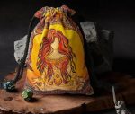 Porta-Carte da Tarocchi in Velluto Ricamato – Luna & Stelle | Custodia Magica e Organizzatore Versatile - immagine 2