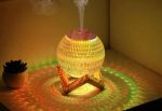 Diffusore di Oli Essenziali a Sfera – Cambia Colore | Relax, Aromaterapia & Atmosfera Magica