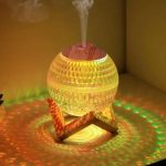 Diffusore di Oli Essenziali a Sfera – Cambia Colore | Relax, Aromaterapia & Atmosfera Magica