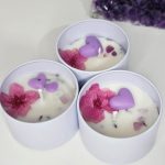 🌸 Candela Artigianale alla Lavanda – Armonia del Cuore 7 euro l una