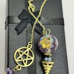 🔮 Pendolo in Ametista – Connessione Spirituale e Chiarezza Interiore