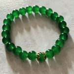 Set Bracciale ed Orecchini in Agata Verde – Energia, Armonia e Raffinatezza
