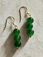 Set Bracciale ed Orecchini in Agata Verde – Energia, Armonia e Raffinatezza - immagine 3