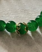 Set Bracciale ed Orecchini in Agata Verde – Energia, Armonia e Raffinatezza - immagine 4