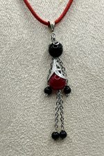 Collana Corallo Rosso e Ossidiana – Amuleto di Protezione e Energia Vitale - immagine 2