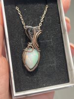 Collana opale fatto a mano - immagine 2