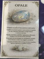 Collana opale fatto a mano