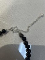 Braccialetto opale nero chiusura in argento 925 - immagine 3
