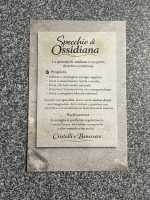 Collana specchio di ossidiana - immagine 2