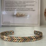 Braccialetto rame tre colori