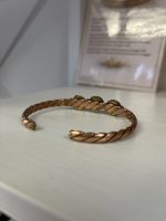 Braccialetto rame e turchese - immagine 2
